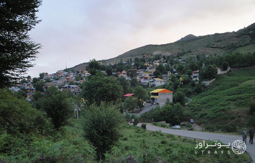 طبیعت روستای سنگچال در فیلبند مازندران